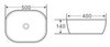 BelBagno BB1302-H316 Раковина керамическая накладная, 40x50, цвет: бежевый