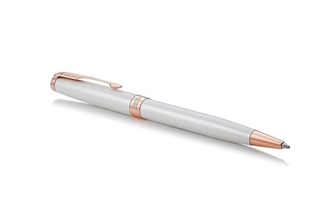 Ручка шариковая Parker Sonnet Premium, Pearl PGT (1931555)