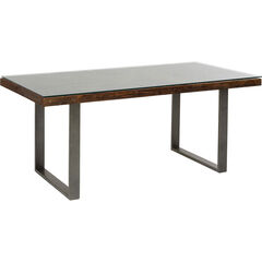 Стол Conley Crude Steel 180x90 см