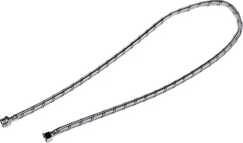 ЗУБР 1/2″, 1.2 м, гайка-штуцер, гибкая подводка для воды (51005-G/S-120)
