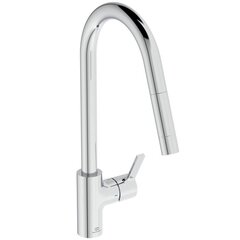 Ideal Standard Gusto BD414AA Смеситель для кухонной мойки с высоким трубчатым вытяжным изливом R-типа фото