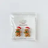 Заглушки для спиц Lotus Yarns Имбирный человечек, 1 пара