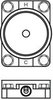 Ideal Standard A6133NU Встраиваемая часть смесителя для ванны
