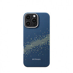 Чехол Pitaka Tactile Woven для iPhone 16 Pro Max, Милки Уэй | Milky Way Galaxy
