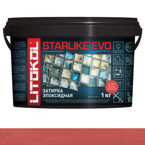 Затирка STARLIKE EVO S.550 1 кг