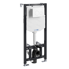 WasserKRAFT Aller 10TLT.010.ME.WM02 Инсталляция для унитаза с клавишей, цвет: белый фото