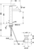 Duravit C11030001010 Смеситель для раковины однорычажный