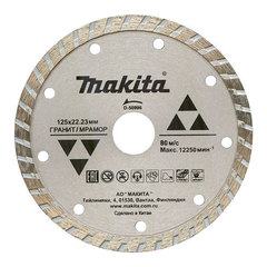 Алмазный диск для гранита 125х22,23 мм Makita D-51029