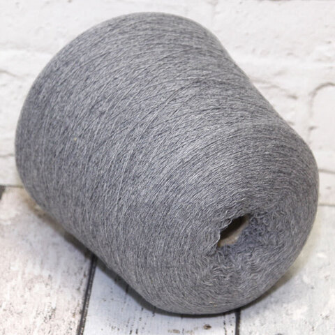Кашемир 2/28 CARIAGGI / CASHMERE 100 серый меланж
