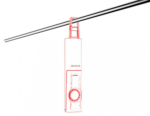 Фонарь универсальный Led Lenser IW7R, чёрный, светодиодный, 18650 (502005)