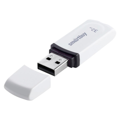 Флеш-память Smartbuy UFD 32GB Paean White (SB32GBPN-W)