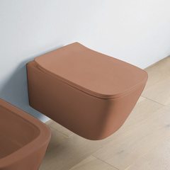 ArtCeram A16 ASV003 40 00 Унитаз подвесной, цвет: tortora фото