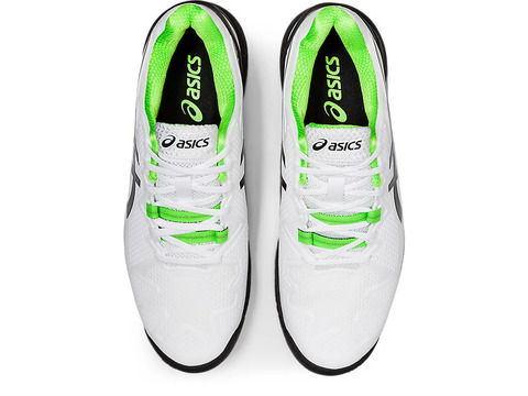 Кроссовки мужские  Asics Gel-Resolution 8 - white/green gecko