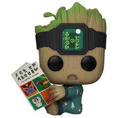 Funko POP! Bobble Marvel I Am Groot Groot In Onesie With Book (1193)
