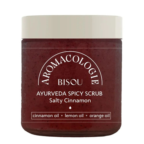 Скраб для тела Aromacologie Аюрведа Пряный имбирь и Кориандр, 250 мл