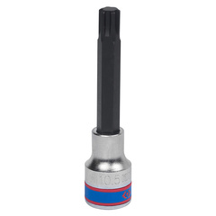KING TONY (404925) Насадка (бита) торцевая 1/2", L = 100 мм, RIBE, M10.5