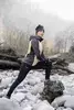 Женская тренировочная куртка с капюшоном Nordski Hybrid Hood black-yellow - 11
