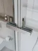 BelBagno UNO-CAB-A-1-90-C-Cr-Bi-TOP-R Душевая кабина с задними стенками, смесителем, верхним и ручным душем, акриловым поддоном и крышей, правосторонняя