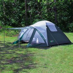 Палатка 4-мест, 210+120х240х130 см, 2 сл, 1 комн, 1 тамб, мос сет, 2 окна, Green Days, GJH057