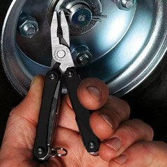 Мультитул-брелок Leatherman Squirt PS4 Black, 9 функций (831233) цвет чёрный | Multitool-Leatherman.Ru