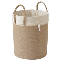 Корзина для белья IKEA LJUNGAN (ЛЬЮНГАН), Джут, 40х50 см