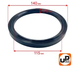 Кольцо фрикцонного диска UNITED PARTS для снегоотбрасывателя d140х115мм, толщина 1
