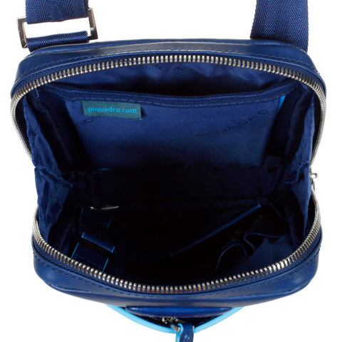 Сумка Piquadro Blue Square, синий, кожа натуральная (CA3084B2/BLU2)