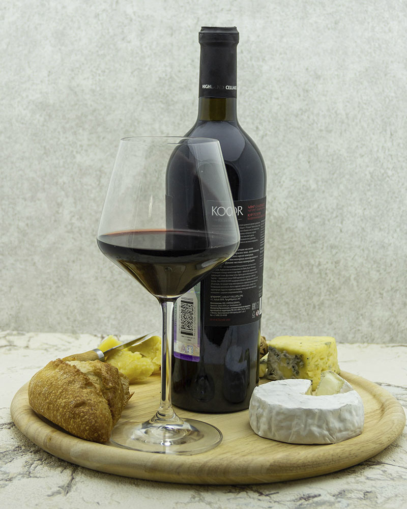 Вино Koor Красное Сухое Резервное 2015 г.у. 13,5% 0,75 л, Армения