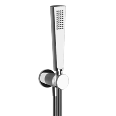 Gessi Cono 45223#149 Комплект ручного душа: ручной душ, шланг: 1.5 м, вывод из стены 1/2", цвет: finox фото