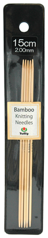 Чулочные спицы Tulip Bamboo 15 см