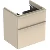Geberit Smyle Square 500.352.JL.1 Тумба под раковину 58.4x61.7x47см, Песчаный глянец / Высокоглянцевое покрытие