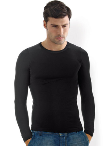 Мужская футболка T-Shirt Giroсollo Manica Lunga Intimidea