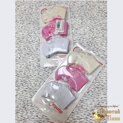 Носочки 3 ПАРЫ детские (0-6) 210604-NV11045