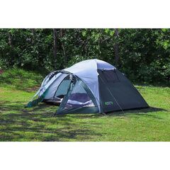 Палатка 4-мест, 210+120х240х130 см, 2 сл, 1 комн, 1 тамб, мос сет, 2 окна, Green Days, GJH057