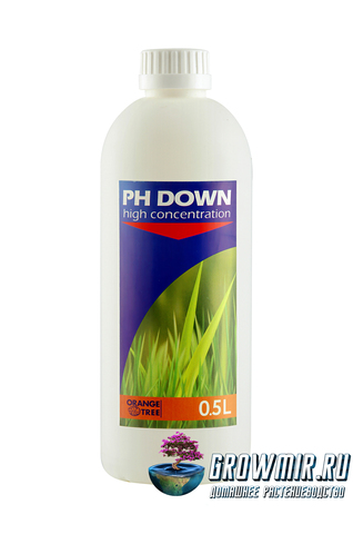 Регулятор кислотности pH Down от Orange tree 0,5л