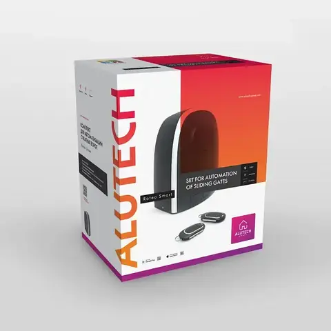 Умный привод для откатных ворот ALUTECH/АЛЮТЕХ Roteo RTO-1000MKIT-Sm + модуль Wi-fi