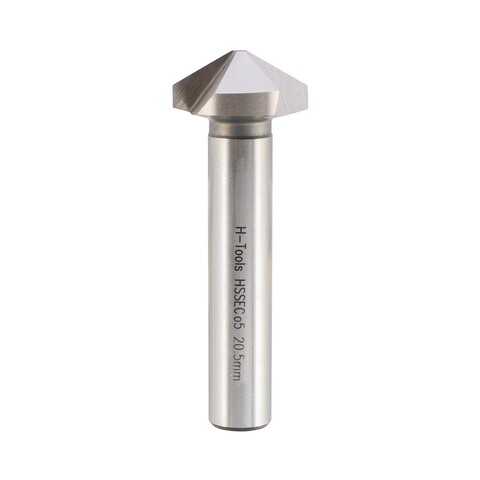 Зенковка ц/х 120° 20,5мм HSSE-Co5 3z L63мм d10мм H-Tools 890205EHT