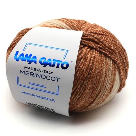 Lana Gatto Merinocot!!! (53% экстратонкая мериносовая шерсть, 47% хлопок, 50гр/125м)