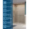 BelBagno SOFT_CLOSE-2-BF-1-180-C-Cr Душевая дверь