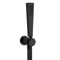 Gessi Cono 45223#299 Комплект ручного душа: ручной душ, шланг: 1.5 м, вывод из стены 1/2", цвет: Black XL фото