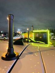 АНТЕННА АВТОМОБИЛЬНАЯ ДЕКОРАТИВНАЯ НА МАГНИТЕ 200 ДЕКОР (РОЖКИ) 2 ШТУКИ БЕЗ КАБЕЛЯ