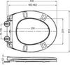 BelBagno BB2004SC Сиденье дюропластовое с быстросъёмными петлями, механизмом Soft Close, цвет: белый