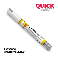 Акриловый маркер AK Interactive Quick Marker Space Yellow