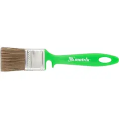 Кисть флейцевая "РАБОТЫ ПО ДЕРЕВУ" Color Line 35*10 MATRIX 83372