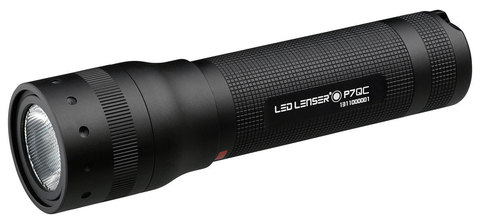 Фонарь ручной Led Lenser P7QC, 4-х цветный светодиод, 220 lm, 4-AAA (9407-Q)