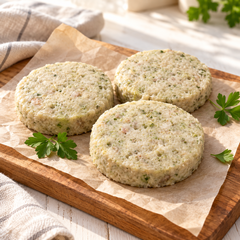 Биточки из индейки и курицы с брокколи «Фантазия» / 1 кг