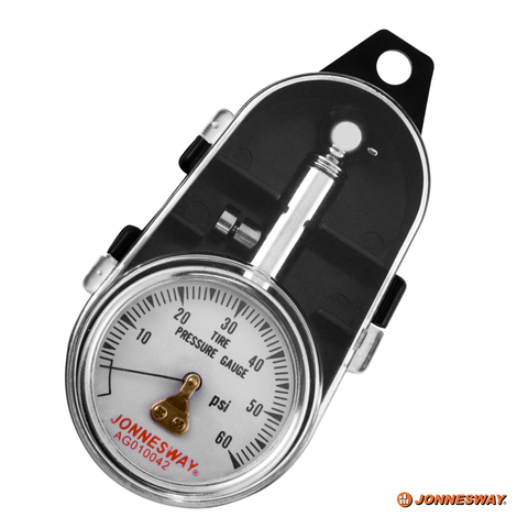 Jonnesway AG010042 Манометр для контроля давления шин