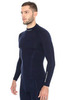 Термобелье Brubeck Wool Merino рубашка мужская синяя - 9