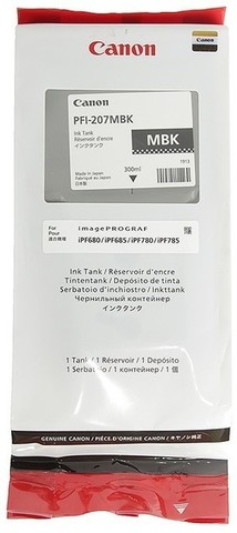 Картридж Canon PFI-207 MBK/8788B001