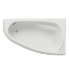 Ванна асимметричная JOANNA 140x90 правая ультра белый